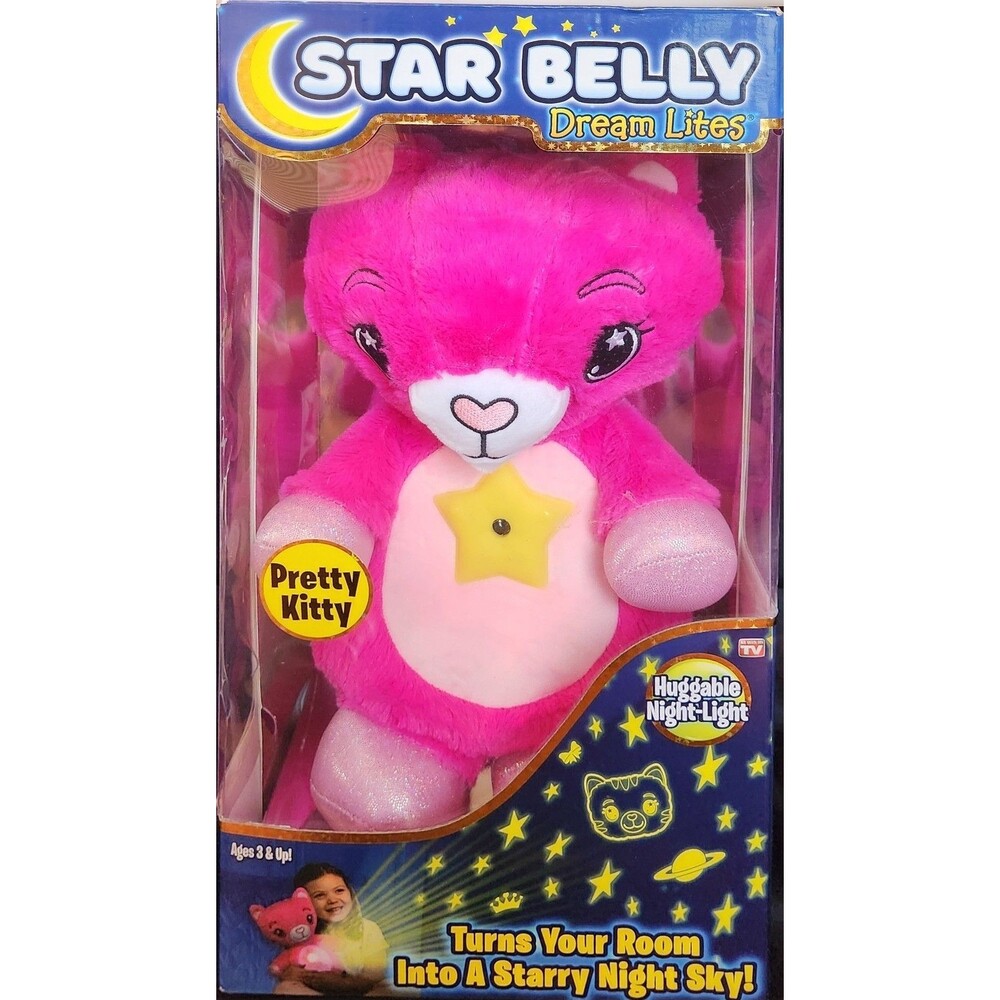 As Seen on TV Star Belly Dream Lites Pink Kitty Pretty Kitty, Starbelly - Picture 2 of 9